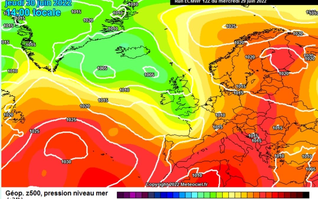La previsione per oggi, giovedì 30 giugno