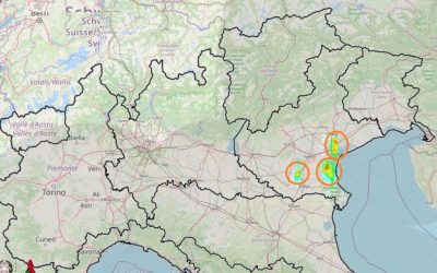Qualche temporale al Nord-Est