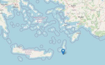 Scossa di terremoto in Grecia