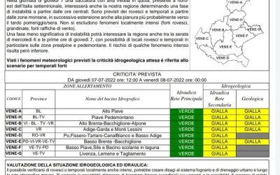 Allerta Regione Veneto
