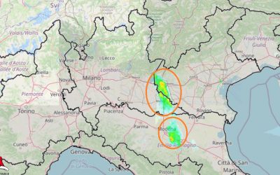 Situazione live nel Nord Italia