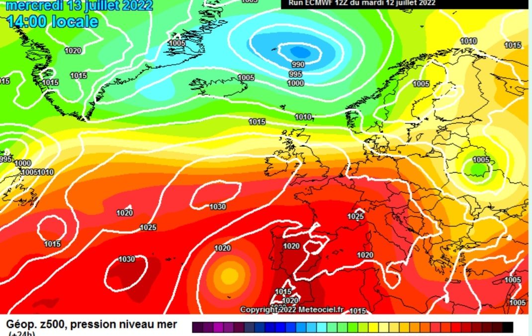 La previsione per domani, mercoledì 13 luglio