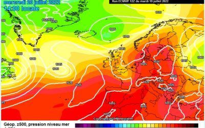 La previsione per oggi, mercoledì 20 luglio