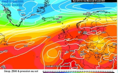Previsioni di giovedì 11 agosto