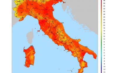 Aggiornamento temperature Italia