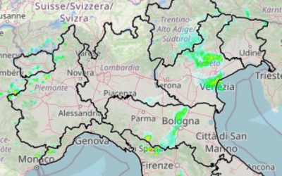 Dati odierni piogge,temperature e umidità