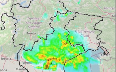 Situazione Live Nord Italia ore 00:30