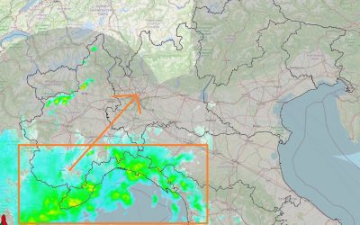 Situazione live con peggioramento in arrivo al Nord-Ovest