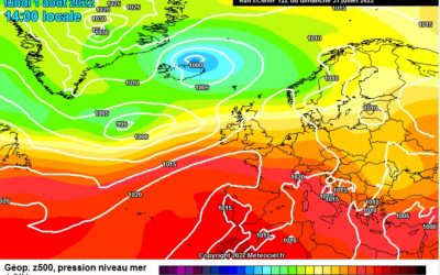 La previsione per oggi, lunedì 1 agosto