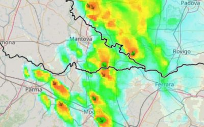 Situazione live piogge e temporali