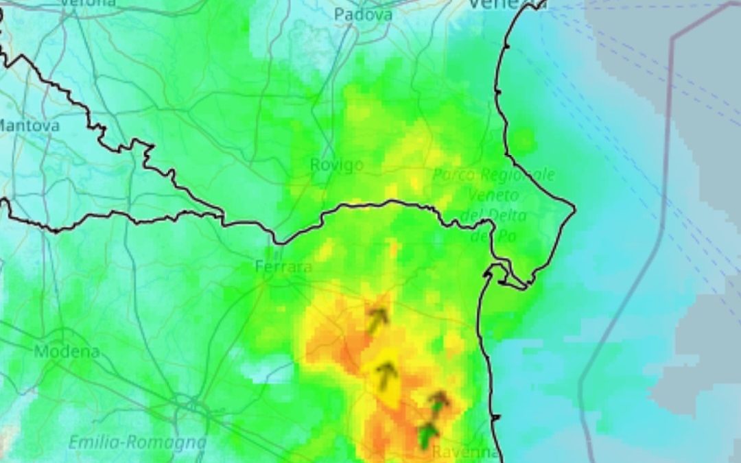 La situazione piogge e temporali live