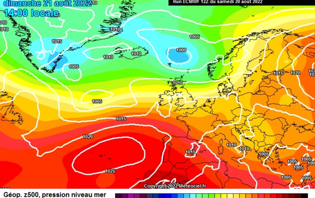 La previsione per oggi, domenica 21 agosto