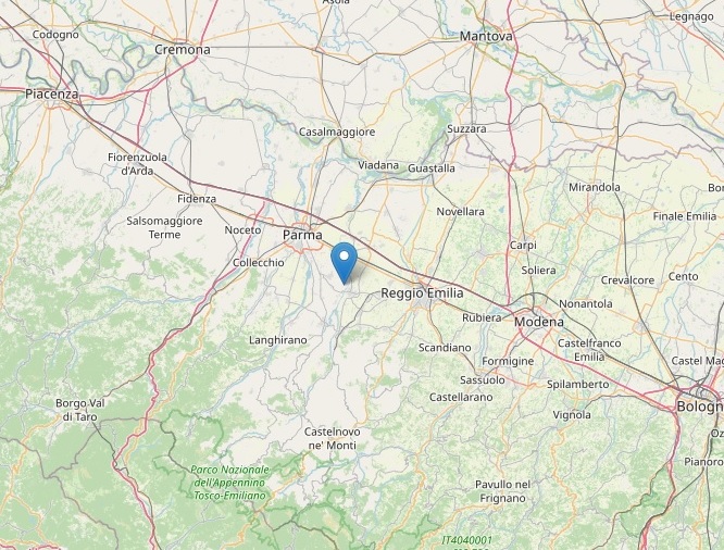 Scossa di terremoto in Emilia