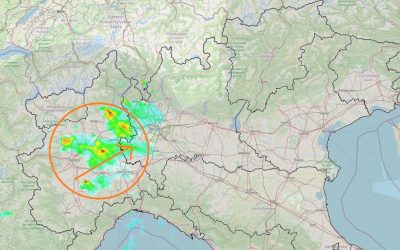 Forti temporali al Nord Ovest