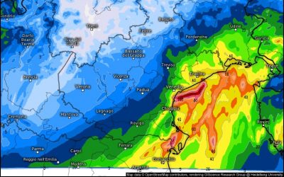 La previsione per oggi, sabato 24 settembre