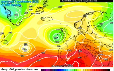 La previsione per oggi, mercoledì 7 settembre