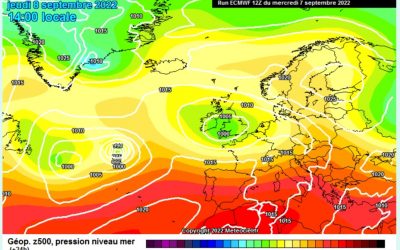 La previsione per oggi, giovedì 8 settembre
