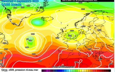 La previsione per oggi, venerdì 9 settembre