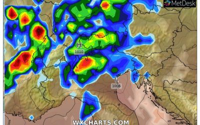 Un po di mappe delle piogge dei prossimi giorni