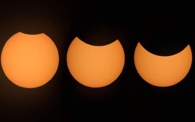ECLISSI PARZIALE DI SOLE – 25 OTTOBRE 2022 –