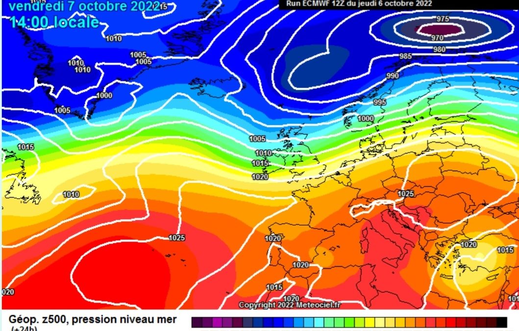 La previsione per oggi, venerdì 7 ottobre
