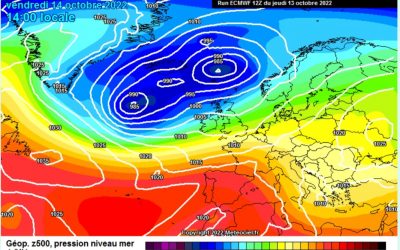 La previsione per oggi, venerdì 14 ottobre
