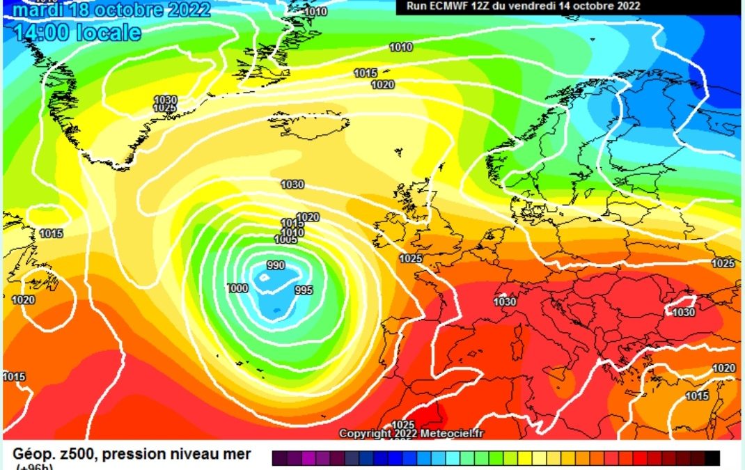 La previsione per oggi, sabato 15 ottobre