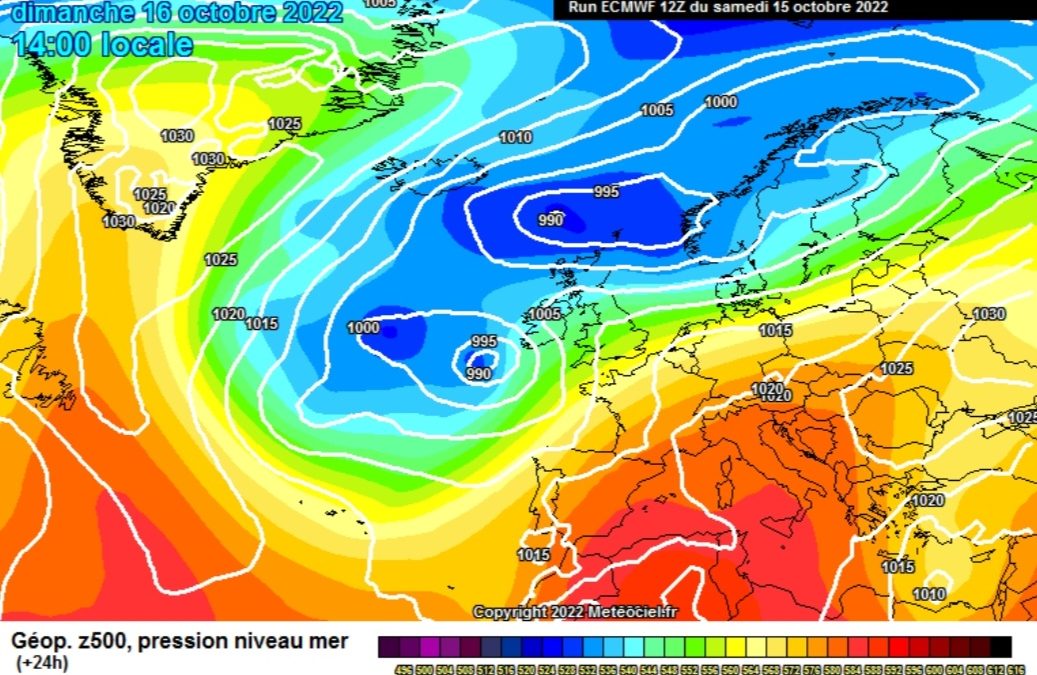 La previsione per oggi, domenica 16 ottobre