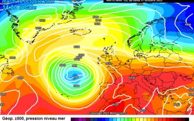 La previsione per oggi, martedì 18 ottobre