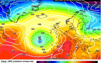 La previsione per oggi, mercoledì 19 ottobre