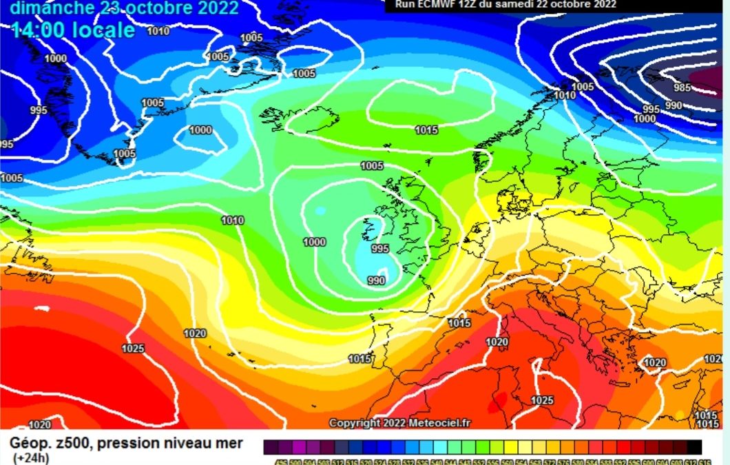 La previsione per oggi, domenica 23 ottobre