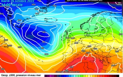 La previsione per oggi, martedì 25 ottobre