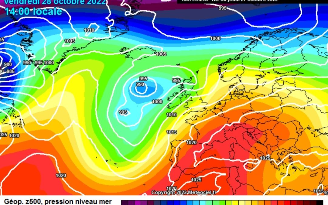 La previsione per domani, venerdì 28 ottobre