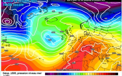 La previsione per oggi, sabato 29 ottobre