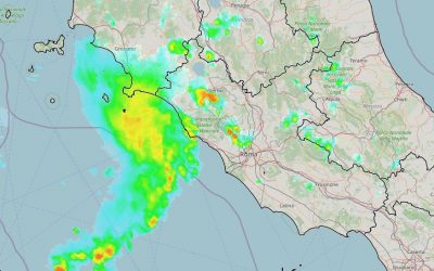 Forti piogge in arrivo nella regione Lazio
