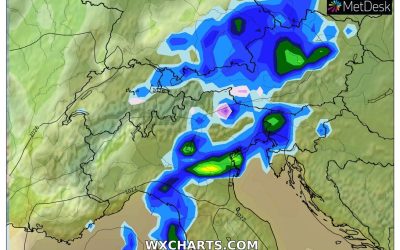 Rapido peggioramento da giovedì?