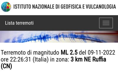 Trema anche il Piemonte