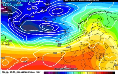 La previsione per oggi, martedì 1 novembre