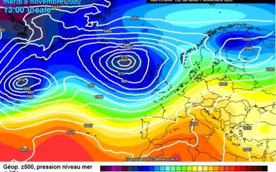 Previsione meteo per martedì 8 novembre