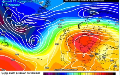 Previsione per sabato 12 novembre
