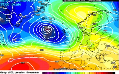 Previsione per martedì 15 novembre