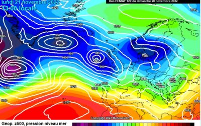 Previsione per lunedì 21 novembre