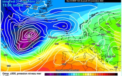 Previsione per venerdì 25 novembre