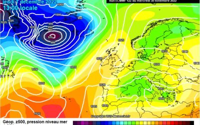 Previsione per giovedì 1 dicembre