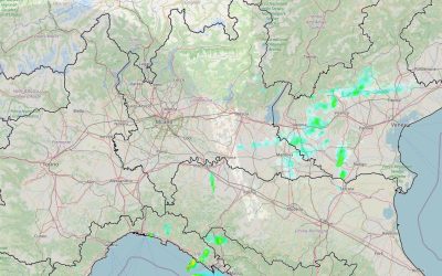 Deboli piogge al Nord Est
