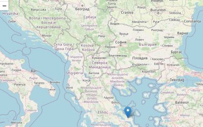 Scossa di terremoto in Grecia