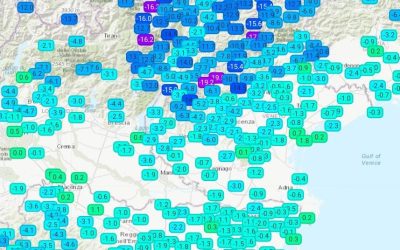 Aggiornamento temperature minime della notte ,bis in arrivo