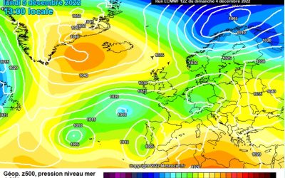 Previsione per lunedì 5 dicembre