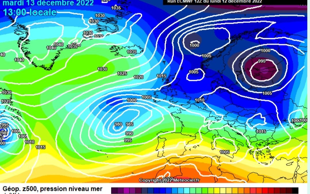 Previsione per martedì 13 dicembre