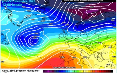 Previsione per giovedì 22 dicembre